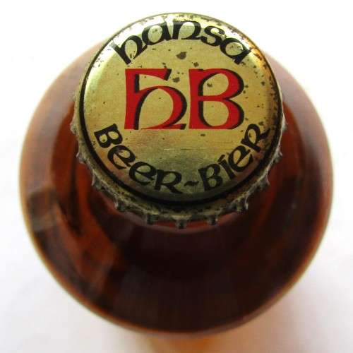 Old SWA Hansa Urbock 340ml Beer Bottle with Cap