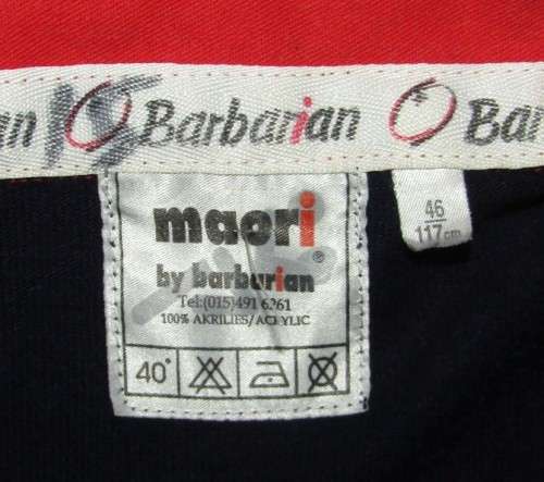Old Messina Rugby Klub Number 15 Players Jersey