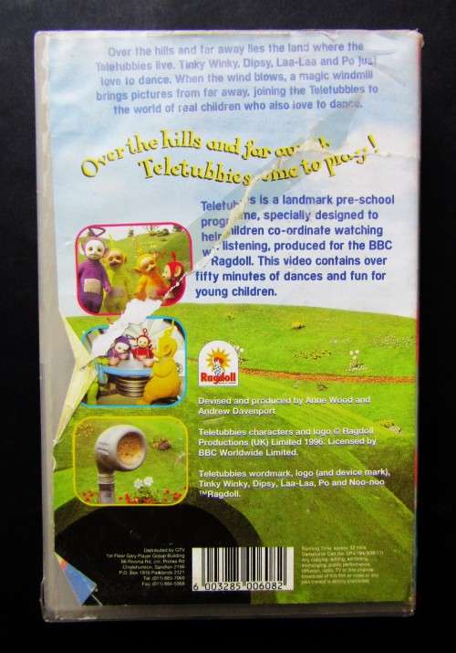 Dance with the Teletubbies - Children`s VHS Video Tape (1996)