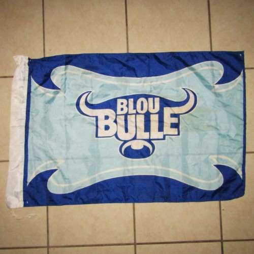 Old Blou Bulle Rugby Flag