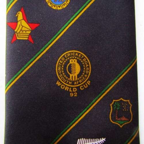 1992 World Cup SA Cricket Neck Tie