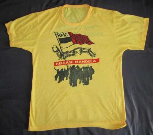 Old Release Mandela `The People Shall Govern` T-Shirt