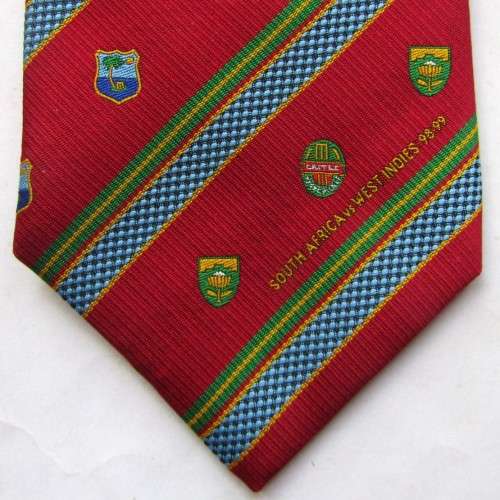 1998 SA vs West Indies Cricket Neck Tie