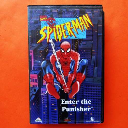 Spider-Man: Enter the Punisher - Marvel VHS Tape (1996)