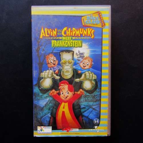 Alvin and the Chipmunks meet Frankenstein - VHS Video Tape (2001)
