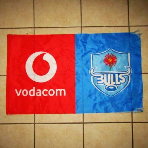 Old Vodacom Bulls Rugby Flag