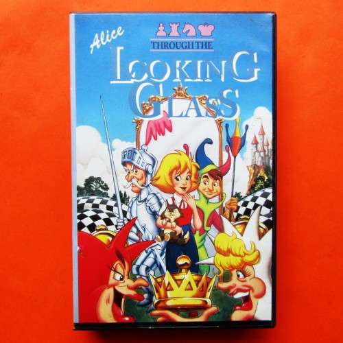 Alice Through the Looking Glass - Children`s VHS Tape (1997)