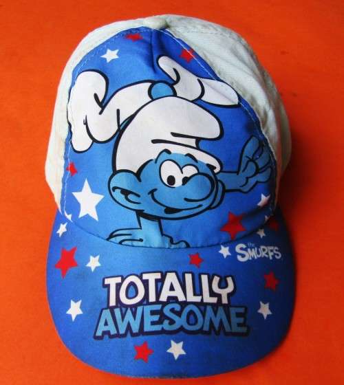 Totally Awesome Smurfs Kids Cap