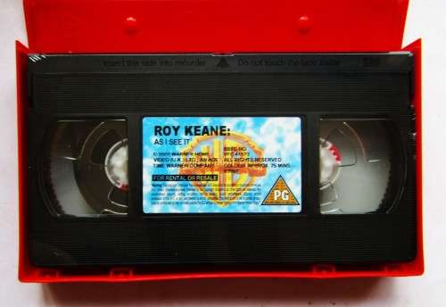 Roy Keane: As I See It - Football VHS Video Tape (2002)
