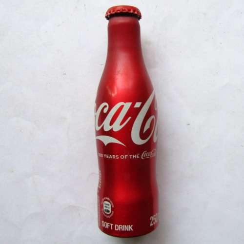 Coca Cola 250ml Aluminium Coke Bottle with Cap