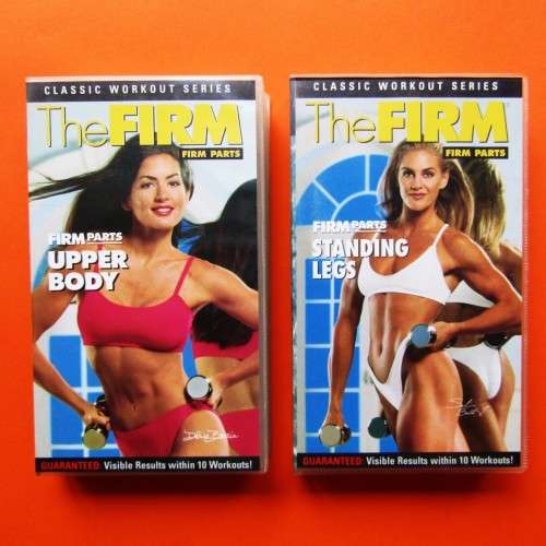 The Firm Parts Workout VHS Video Tapes (1993)