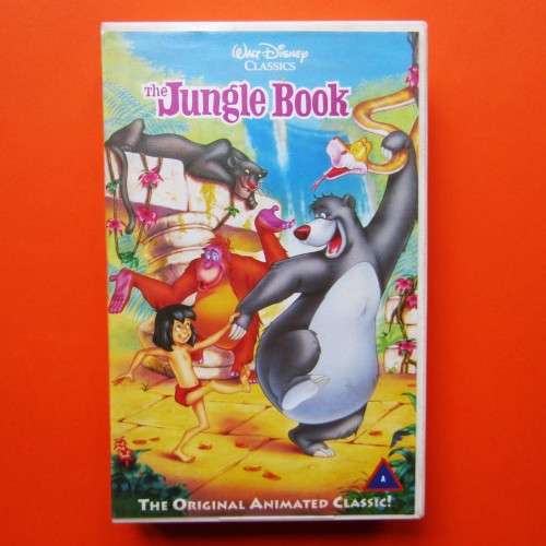 The Jungle Book - Walt Disney VHS Video Tape
