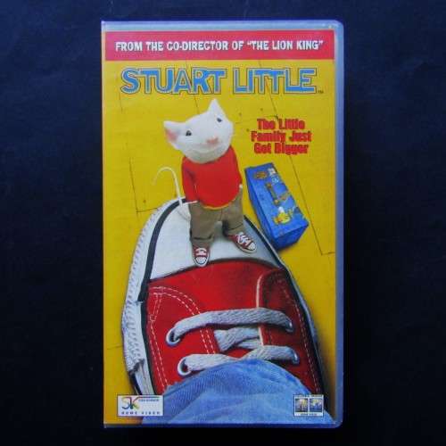 Stuart Little - Michael J. Fox - Movie VHS Tape (2000)