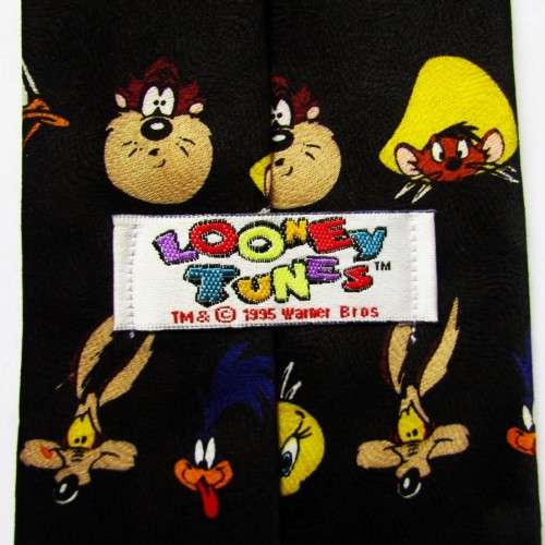 1995 Looney Tunes Cartoon Neck Tie