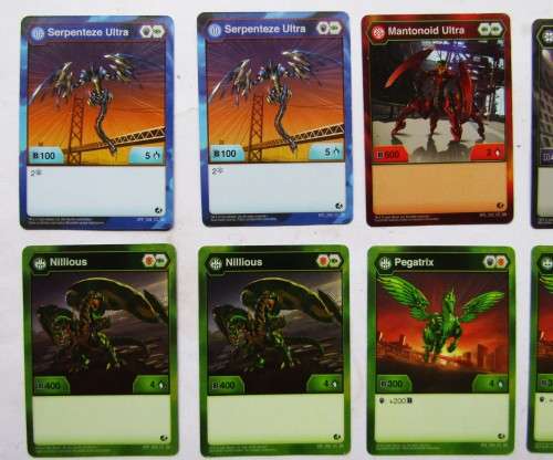 Lot of 20 Bakugan Trading Cards