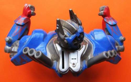 Large Transformers Optimus Prime Coin Bank Figure