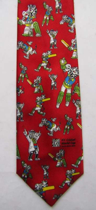 2003 ICC Cricket World Cup Mascot Neck Tie