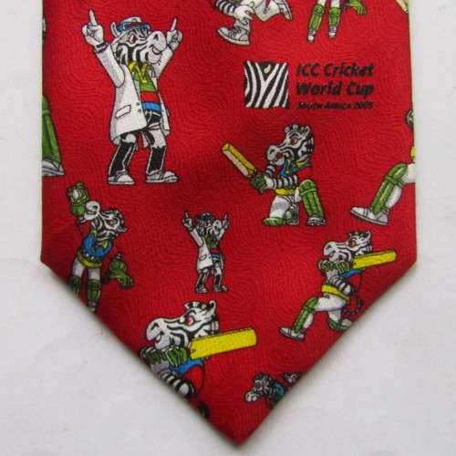 2003 ICC Cricket World Cup Mascot Neck Tie