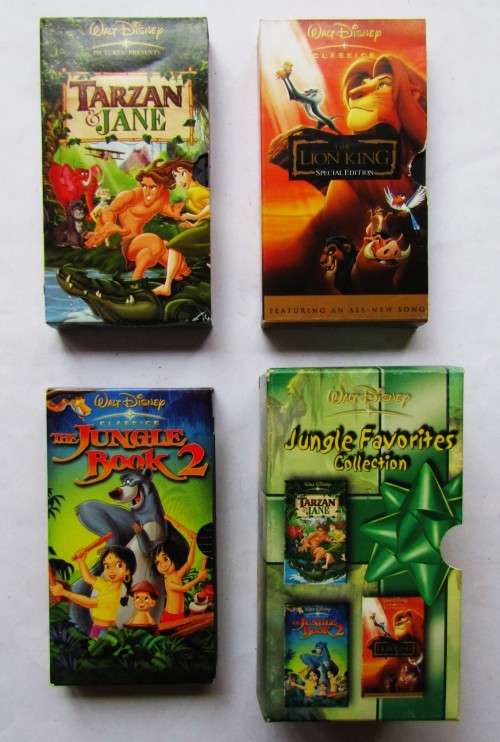 Jungle Favorites - Walt Disney Triple VHS Box Set (2003)