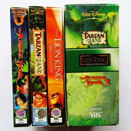 Jungle Favorites - Walt Disney Triple VHS Box Set (2003)