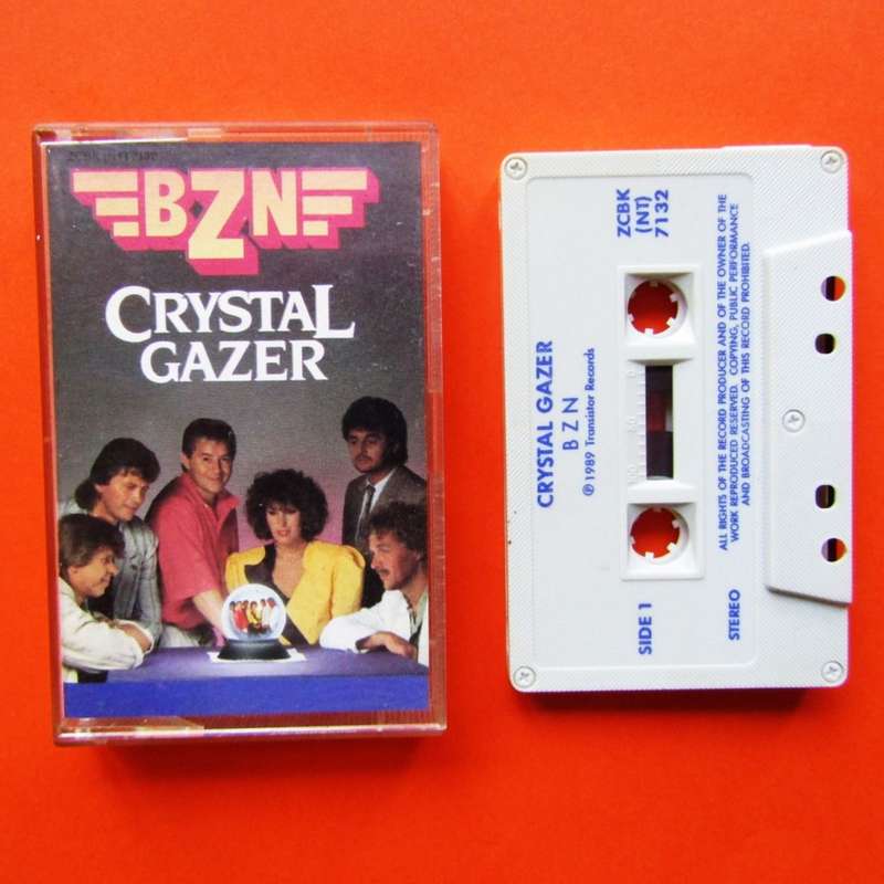 BZN - Crystal Gazer - Music Cassette Tape (1989)