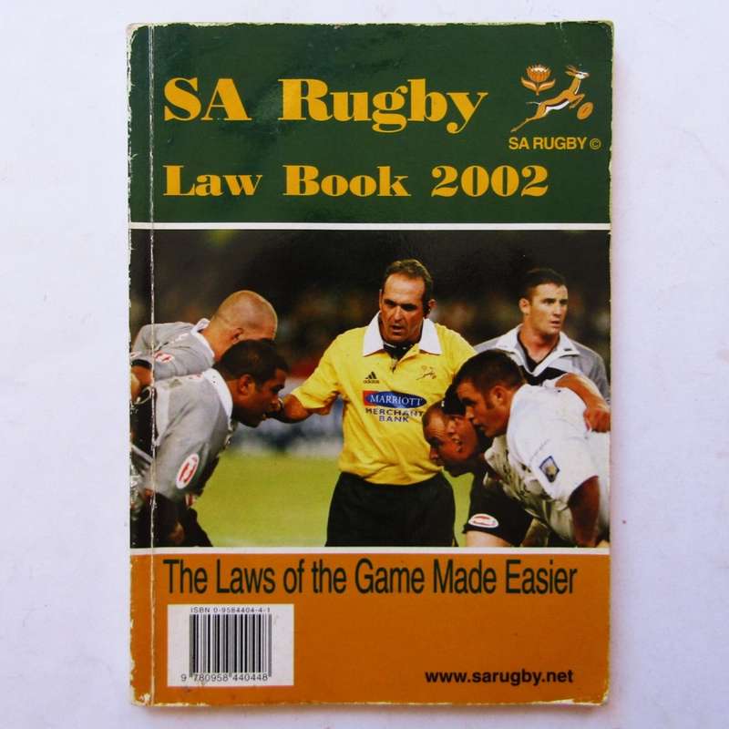 2002 SA Rugby Law Book