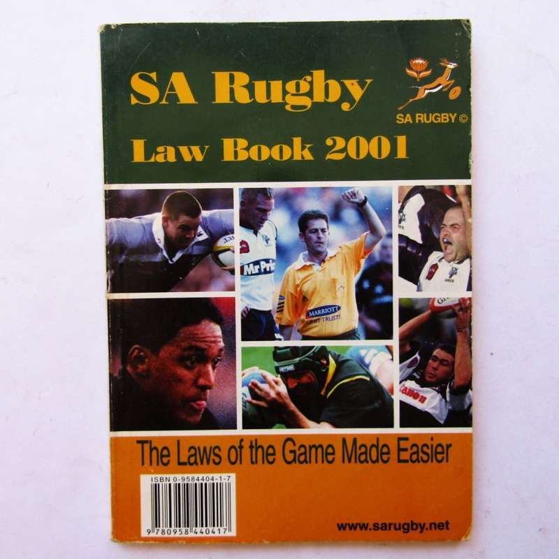 2001 SA Rugby Law Book