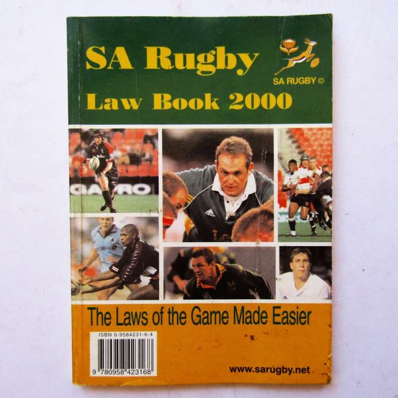 2000 SA Rugby Law Book