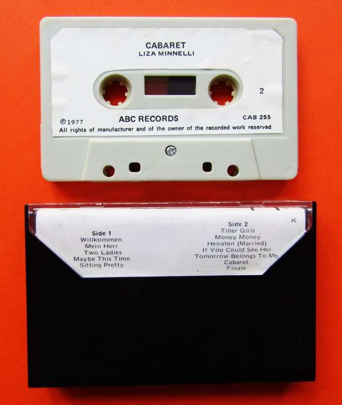 Liza Minnelli - Cabaret - Music Cassette Tape (1977)