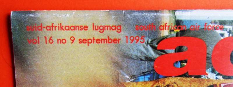 1995 SAAF Ad Astra No 9 Magazine