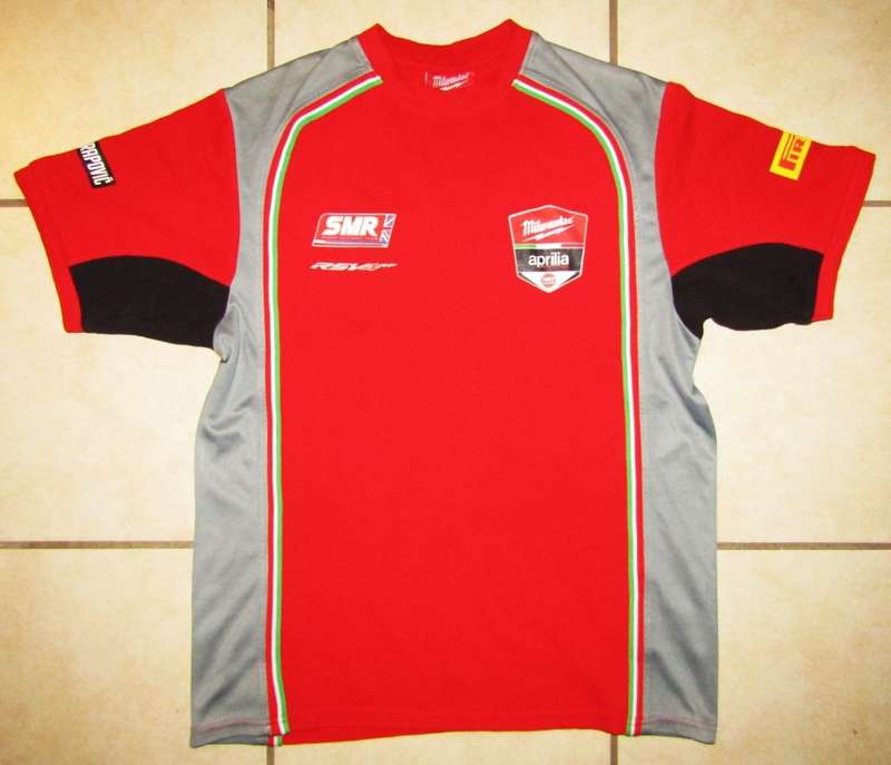 Cool Milwaukee Aprilia Racing Shirt