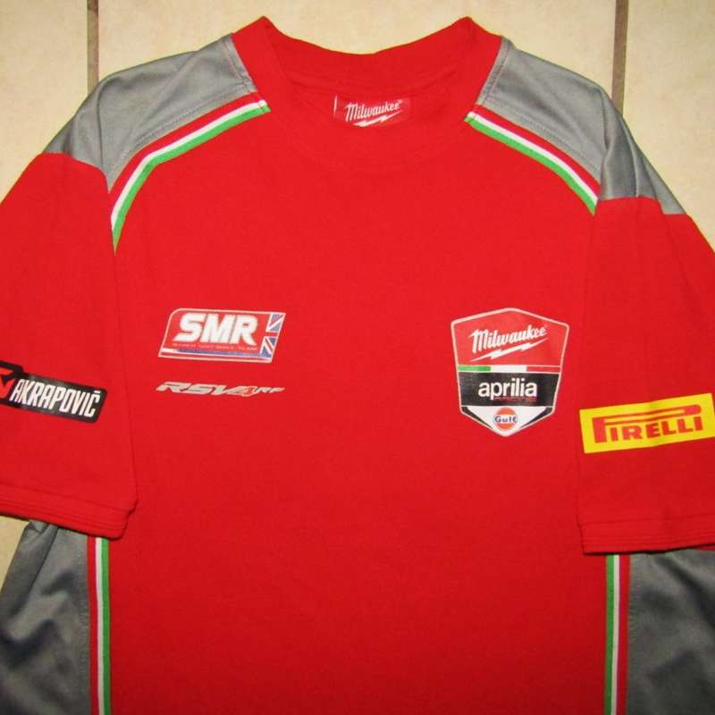 Cool Milwaukee Aprilia Racing Shirt