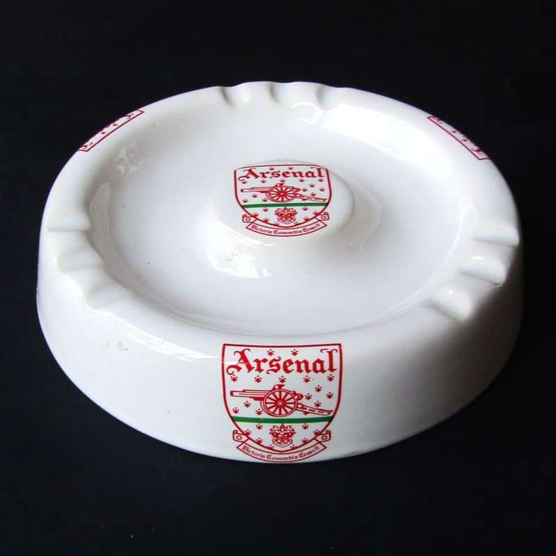 Large Arsenal Football Club Ceramic Ashtray
