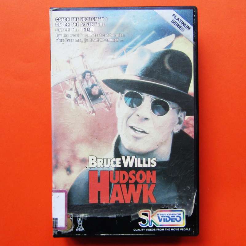 Hudson Hawk - Bruce Willis - Movie VHS Tape (1991)
