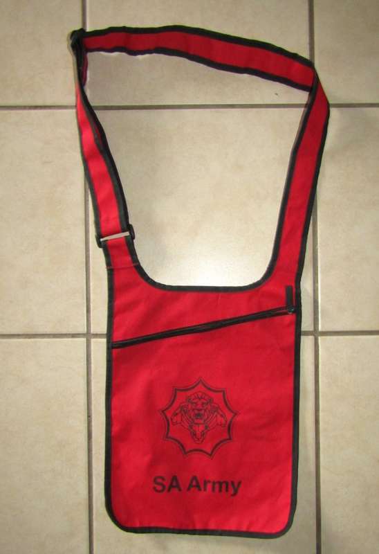 SA Army Red Shoulder Bag
