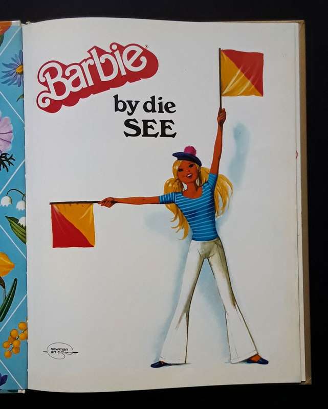 1978 Barbie by die See - Hardcover Book