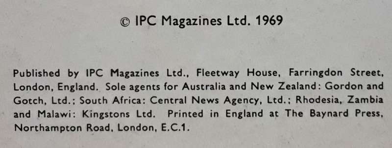 1969 Treasure Annual