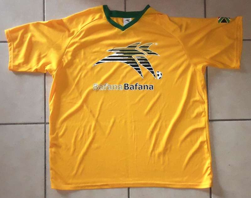 Bafana Bafana Yellow Soccer Jersey - Size 2XL
