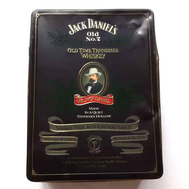 Old Jack Daniels Whiskey Tin