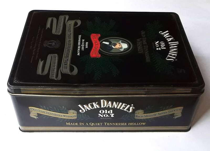 Old Jack Daniels Whiskey Tin