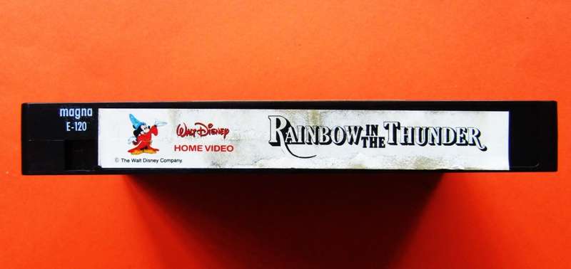 Rainbow in the Thunder - Davy Crockett - Walt Disney VHS Tape (1989)