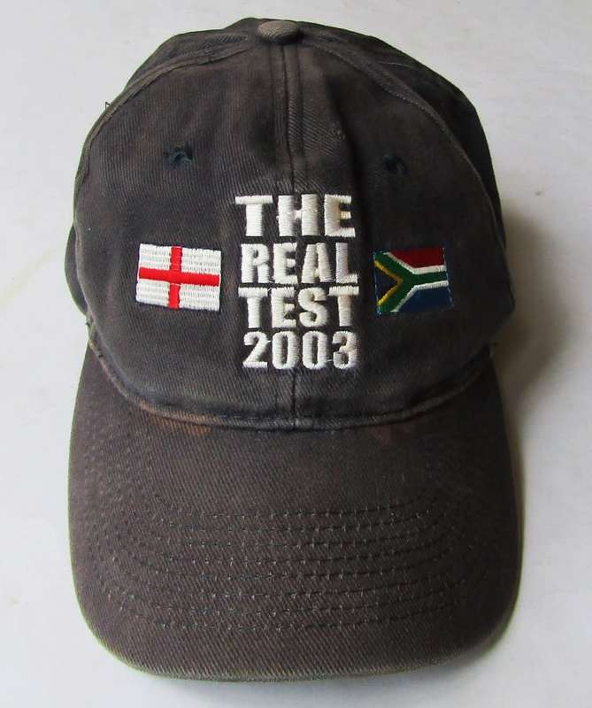2003 The Real Test - England vs SA Cricket Cap