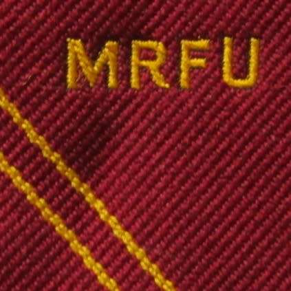 Old New Zealand Manawatu Rugby Football Union Neck Tie