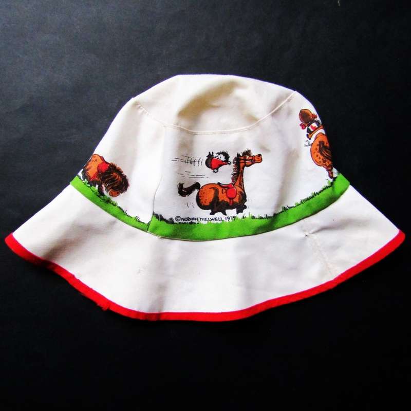 1979 Norman Thelwell Cartoon Hat