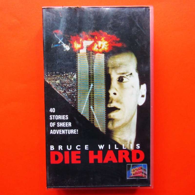 Die Hard - Bruce Willis - Action Movie VHS Tape (1994)
