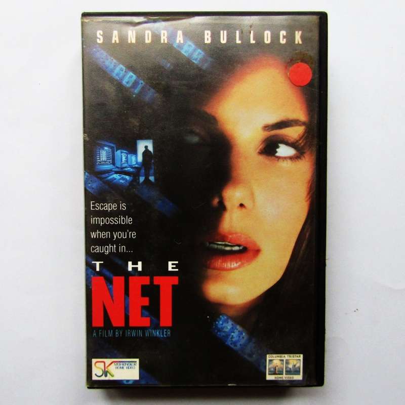 The Net - Sandra Bullock - Movie VHS Tape (1996)