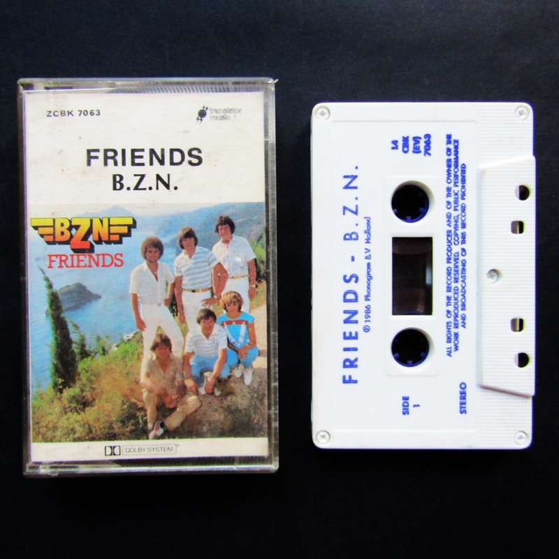 BZN - Friends - Music Cassette Tape (1986)