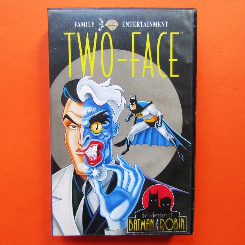 Two Face - Adventures of Batman & Robin - VHS Video Tape (1995)