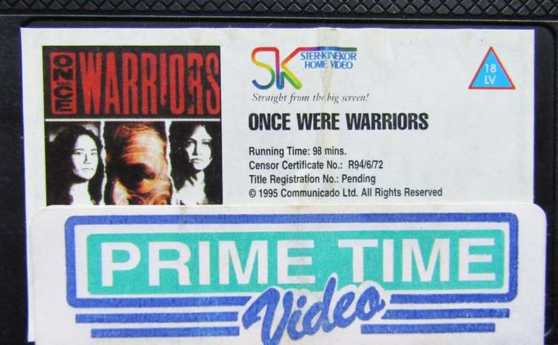Once Were Warriors - Rena Owen - Movie VHS Tape (1995)