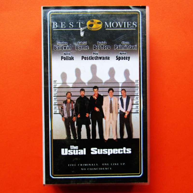 The Usual Suspects - Kevin Spacey - Movie VHS Tape (1995)